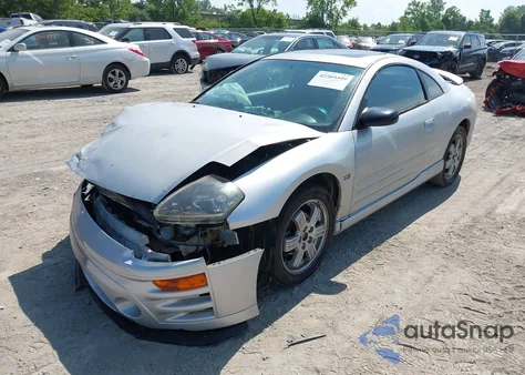 2000 Mitsubishi Eclipse Gt from USA, damaged, VIN 4A3AC84L4YE142880